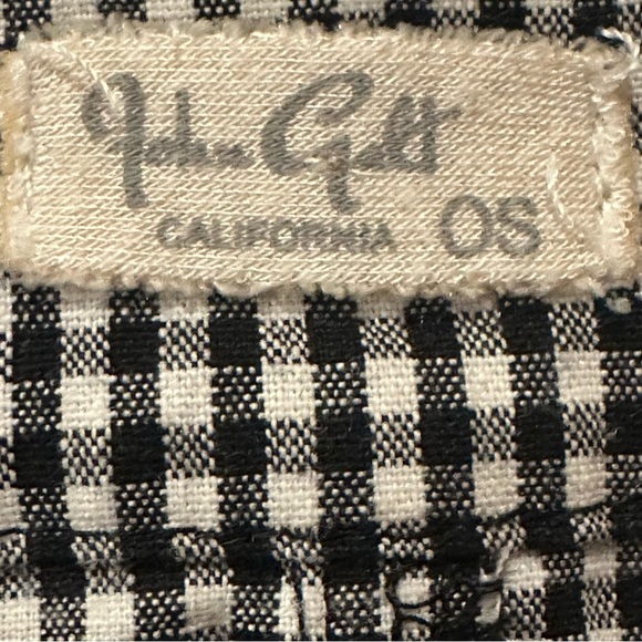 John Galt Black White Gingham Plaid Print Mini Skirt Women’s Size XS - Picture 5 of 6